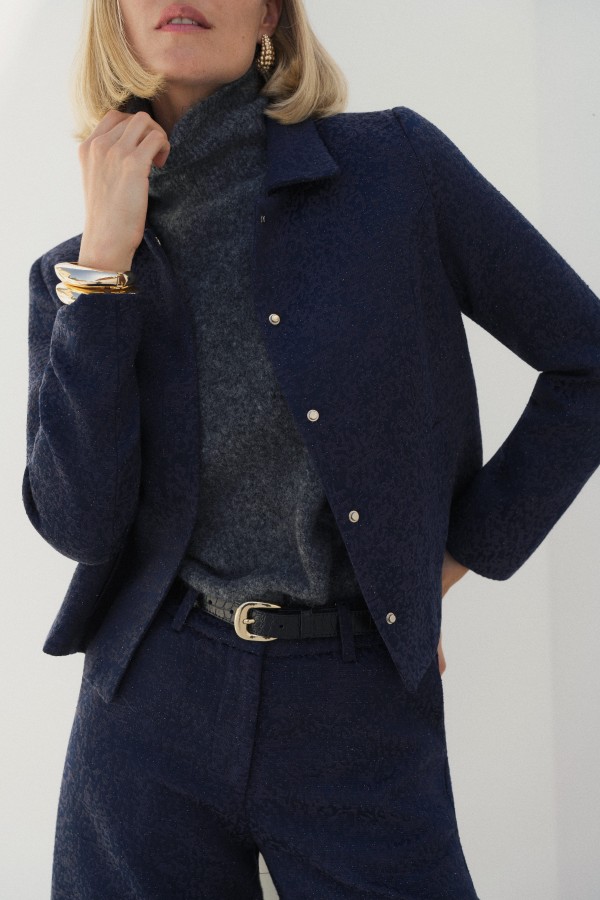 Veste à tissu moucheté Maya - Lulumary 2