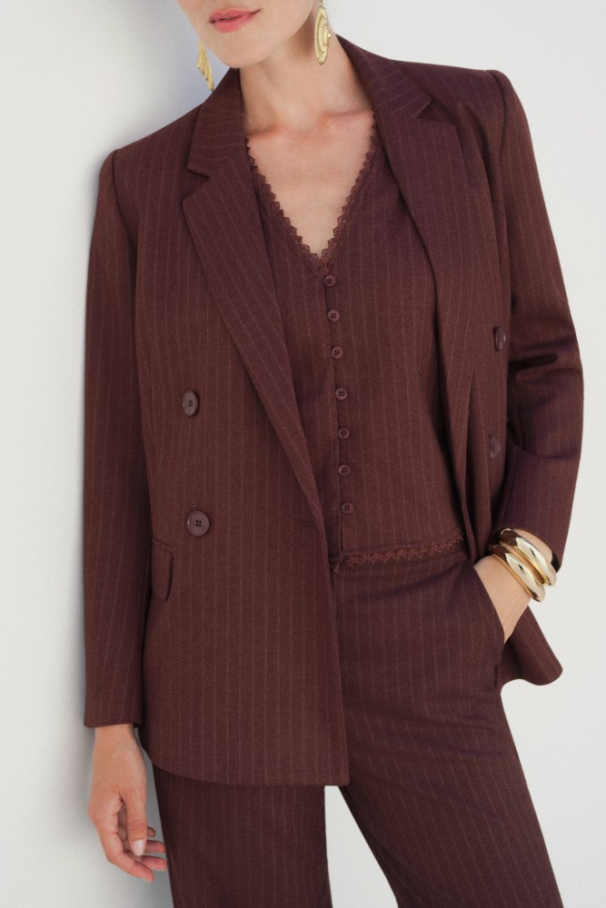 Blazer à rayures Victoria - Lulumary