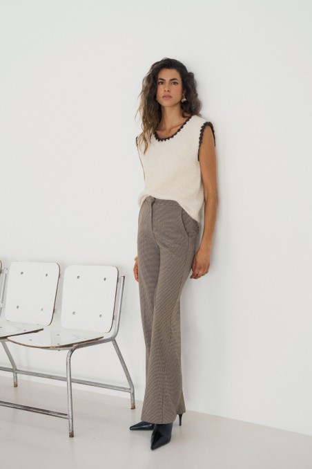 Pantalon à carreaux Joan - Lulumary