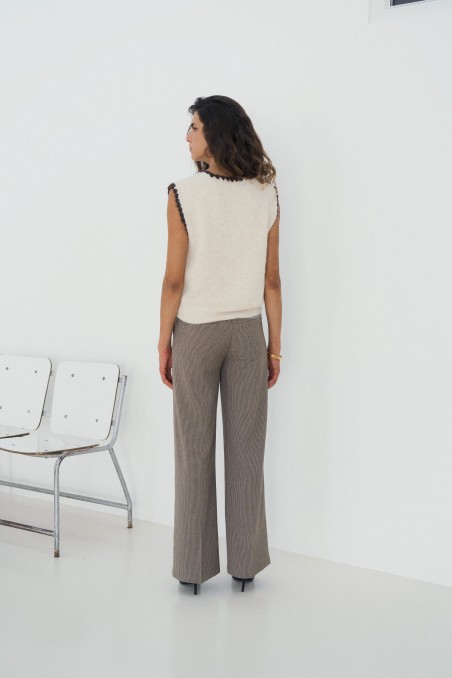 Pantalon à carreaux Joan - Lulumary
