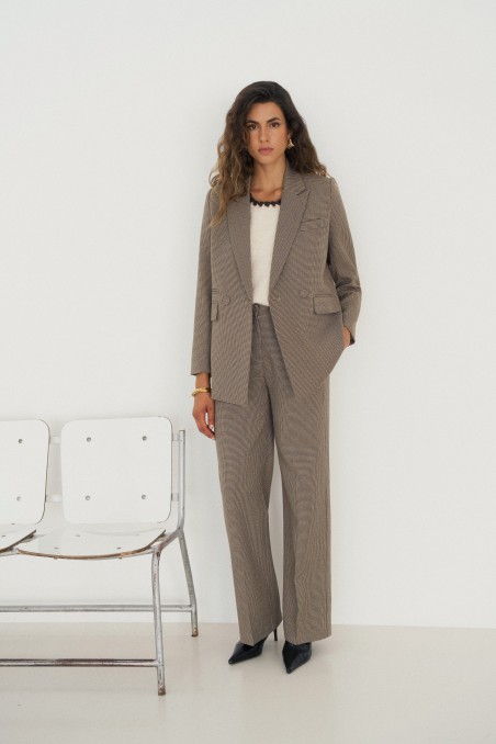 Pantalon à carreaux Joan - Lulumary