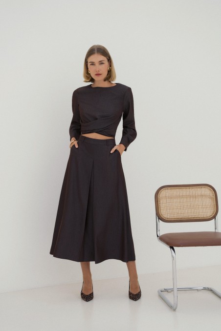 Blouse en jean Romy - Lulumary