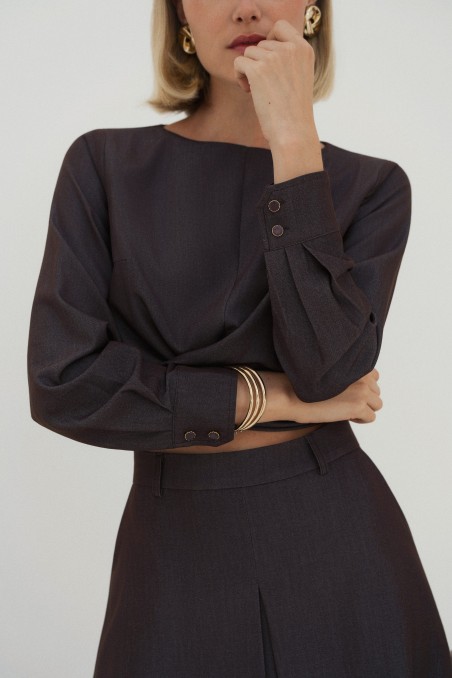 Blouse en jean Romy - Lulumary