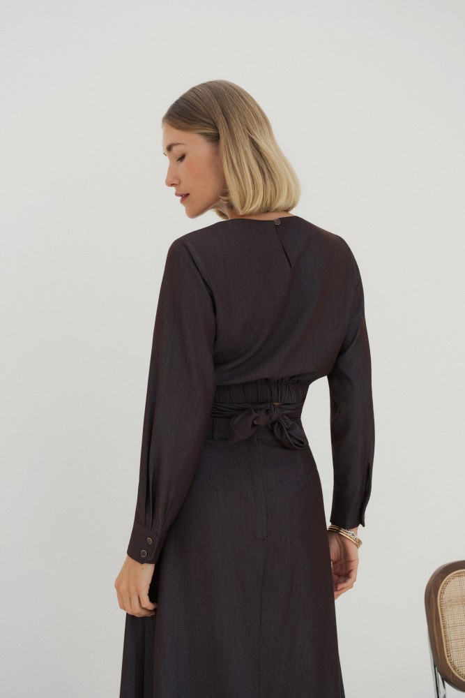 Blouse en jean Romy - Lulumary
