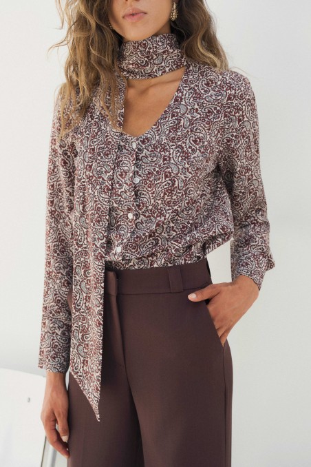 Chemise imprimé cachemire Lila - Lulumary
