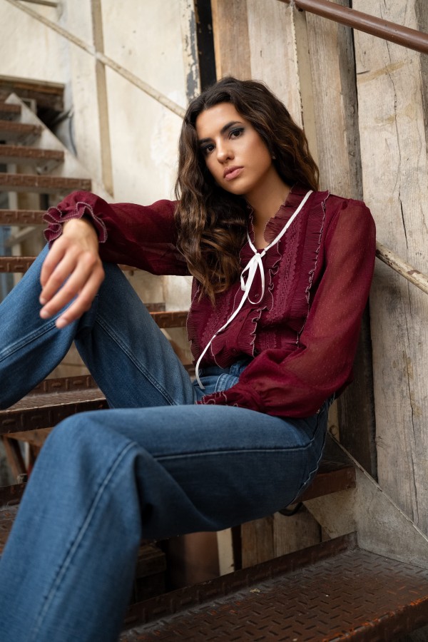 Chemisier romantique Jane - Lulumary