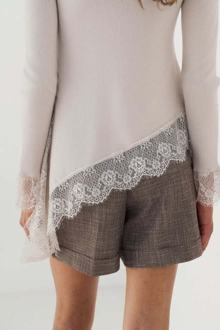 Short droit taille haute Stella - Lulumary